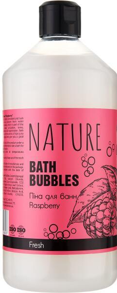 Bioton Nature Raspberry Bath Foam, 900 mL