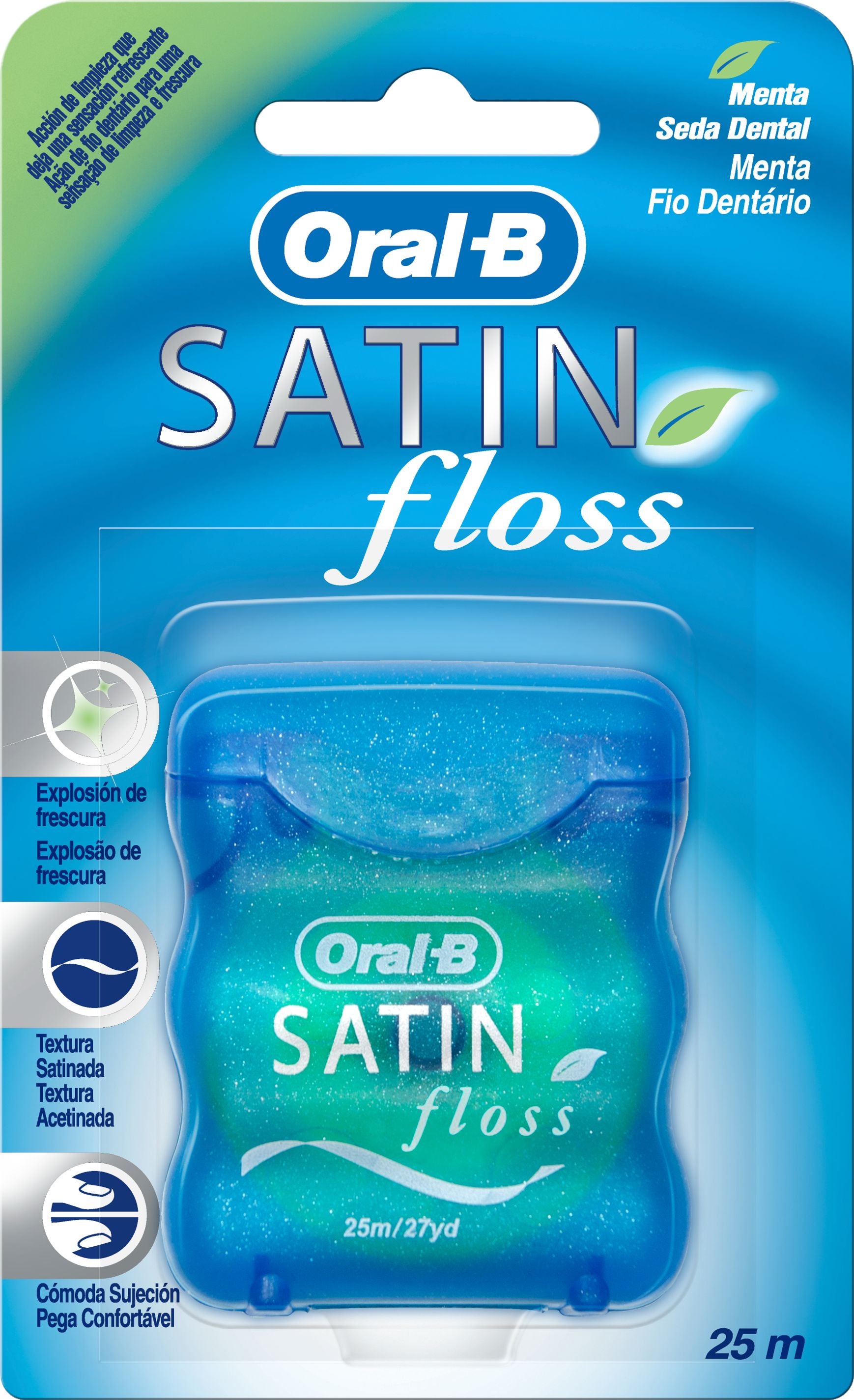 Oral-B Satin Floss Dental Floss, 25 m