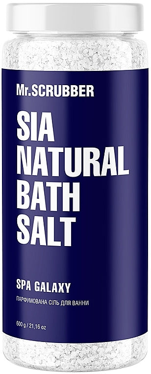 Mr. Scrubber Spa Galaxy Perfumed Bath Salt, 600 g
