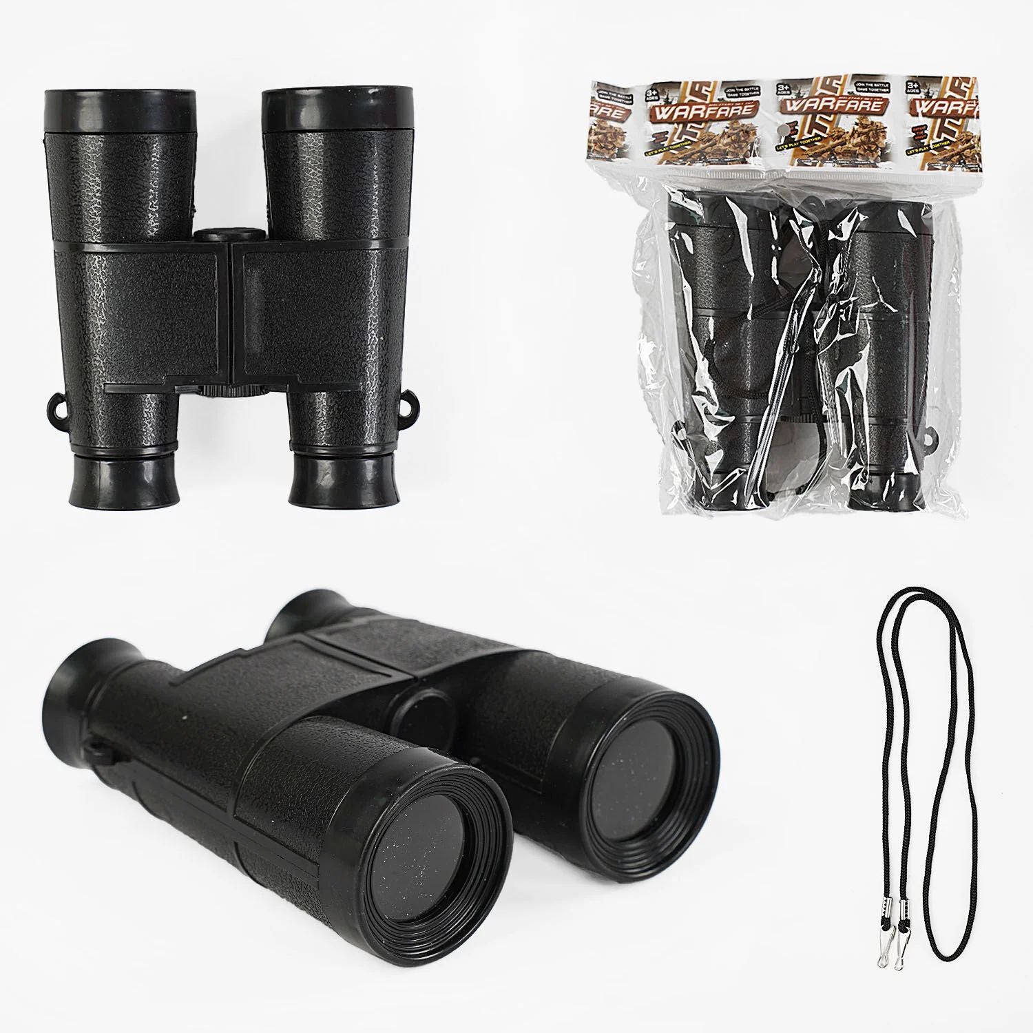 JL 111-4 Toy Binoculars in Bag