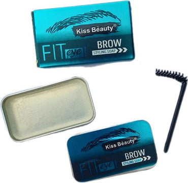 Kiss Beauty 68391-03 Fit It Eyebrow Fixing Soap, 10 g - Image 2
