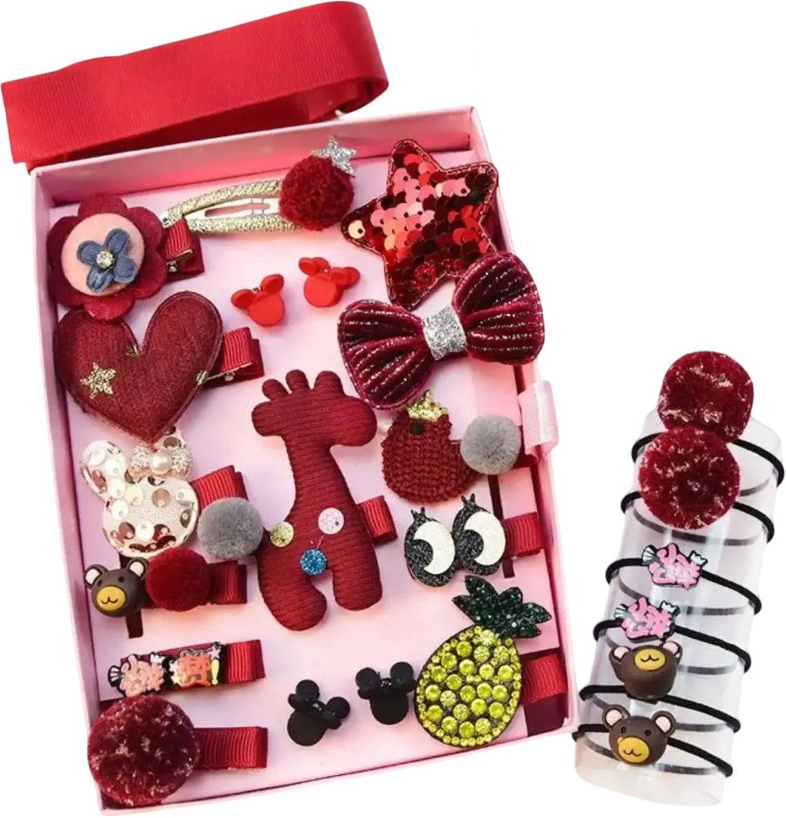 Ma Vie Mari Fairy B Kids' Hair Tie & Hair Clip Set