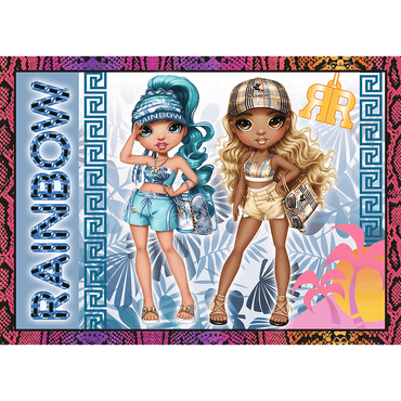 Trefl 34614 Rainbow High 4-in-1 Puzzle - Image 2