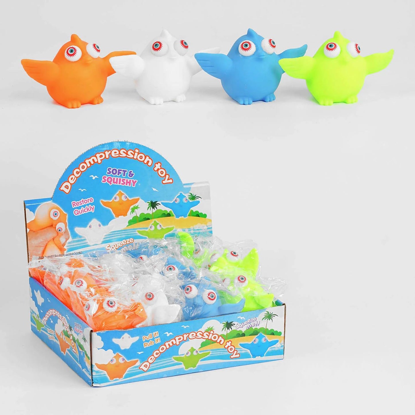 C 55428 Bird of Paradise Antistress Toy