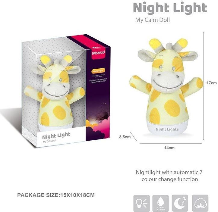 MBQ664-6A Giraffe Kids' Night Light in Box