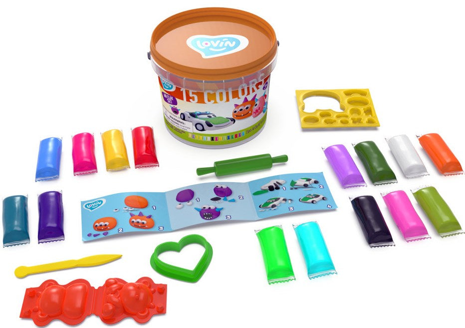 Lovin Monsters Inc. 70146 Modeling Set, 15 pcs