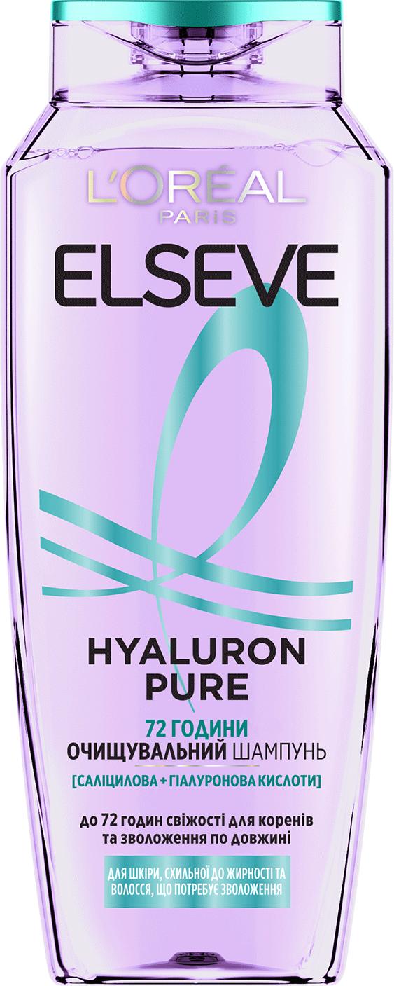 Elseve Hyaluron Pure Clarifying Shampoo, 400 mL