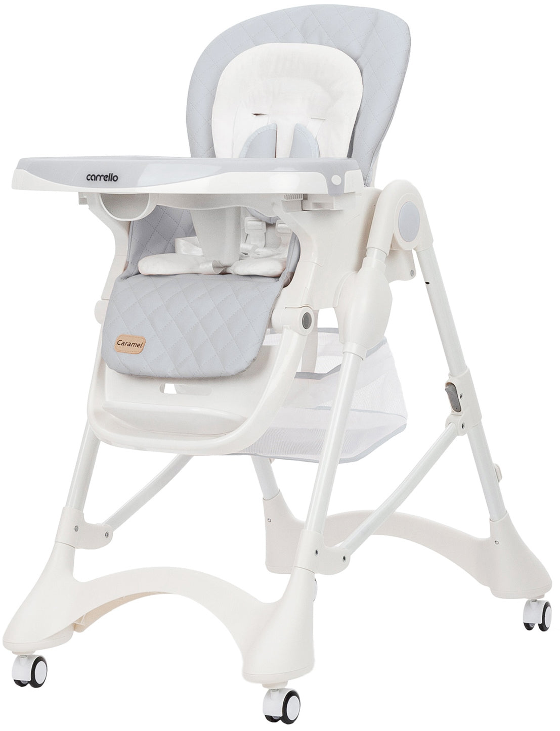 Carrello Caramel CRL-9501/3 Cloud Grey High Chair