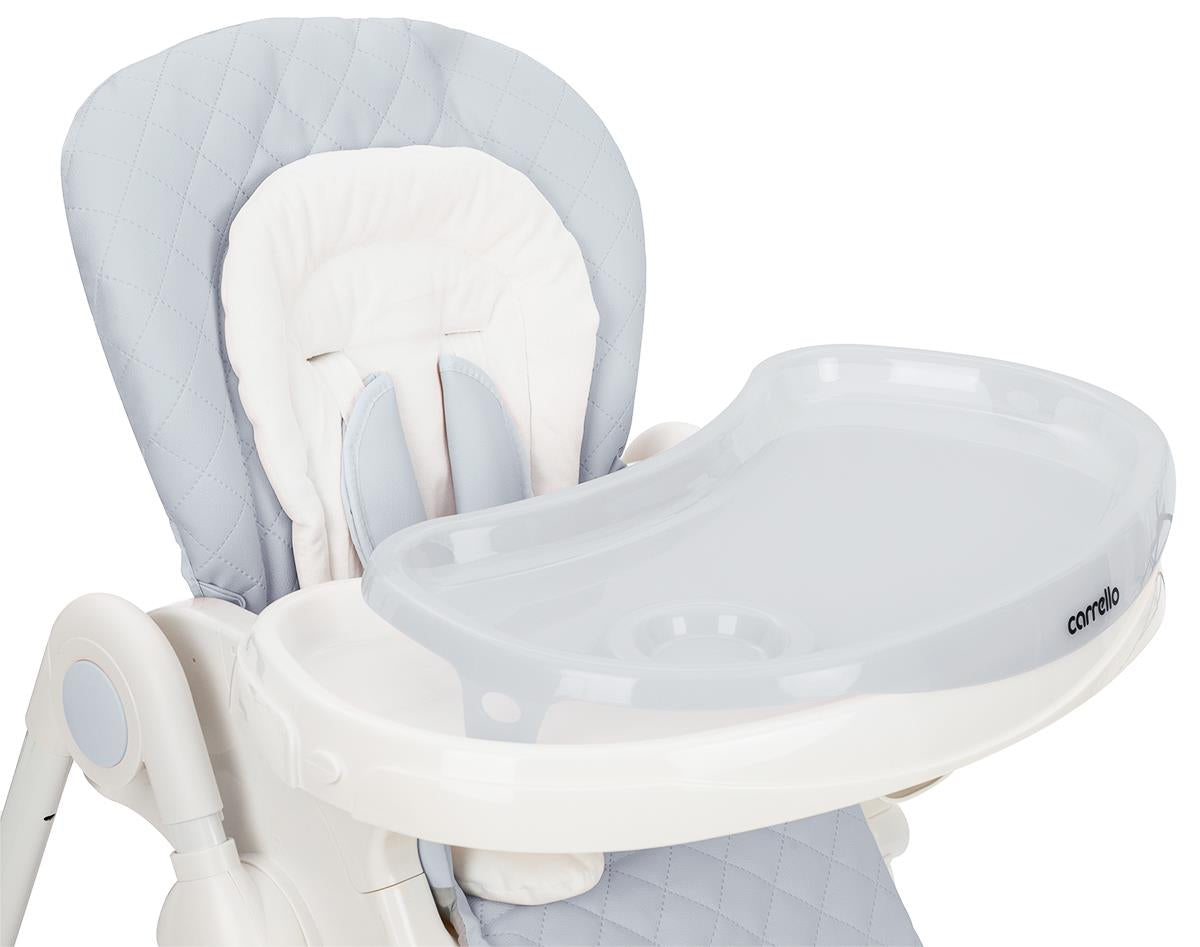 Carrello Caramel CRL-9501/3 Cloud Grey High Chair - Image 3