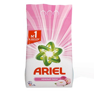 Ariel Delicate Peony Automatic Laundry Detergent Powder, 3 kg