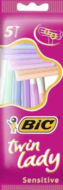 BIC Twin Lady Razors, 5 pcs