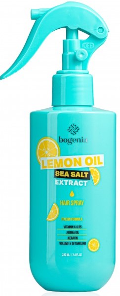 Bogenia BG440 No. 003 Lemon Oil & Sea Salt Hair Spray, 220 mL