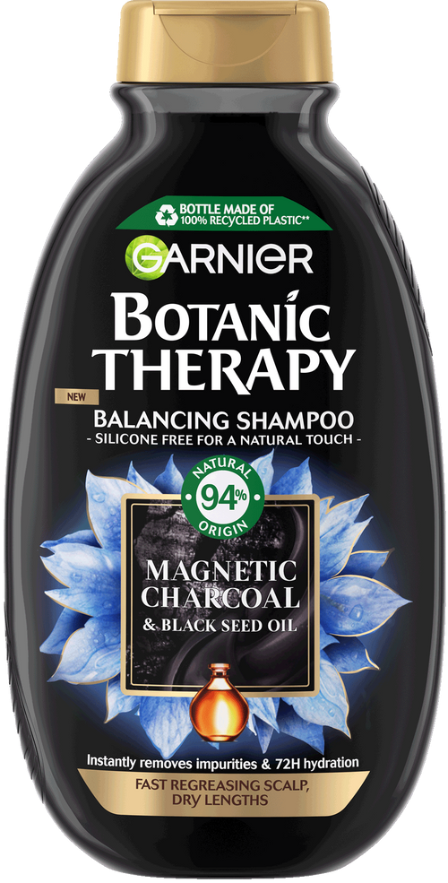 Garnier Botanic Therapy Magnetic Charcoal & Black Cumin Shampoo, 400 mL