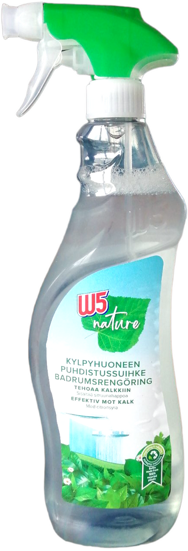 W5 Nature Bathroom Cleaner Spray, 1 L - Image 2