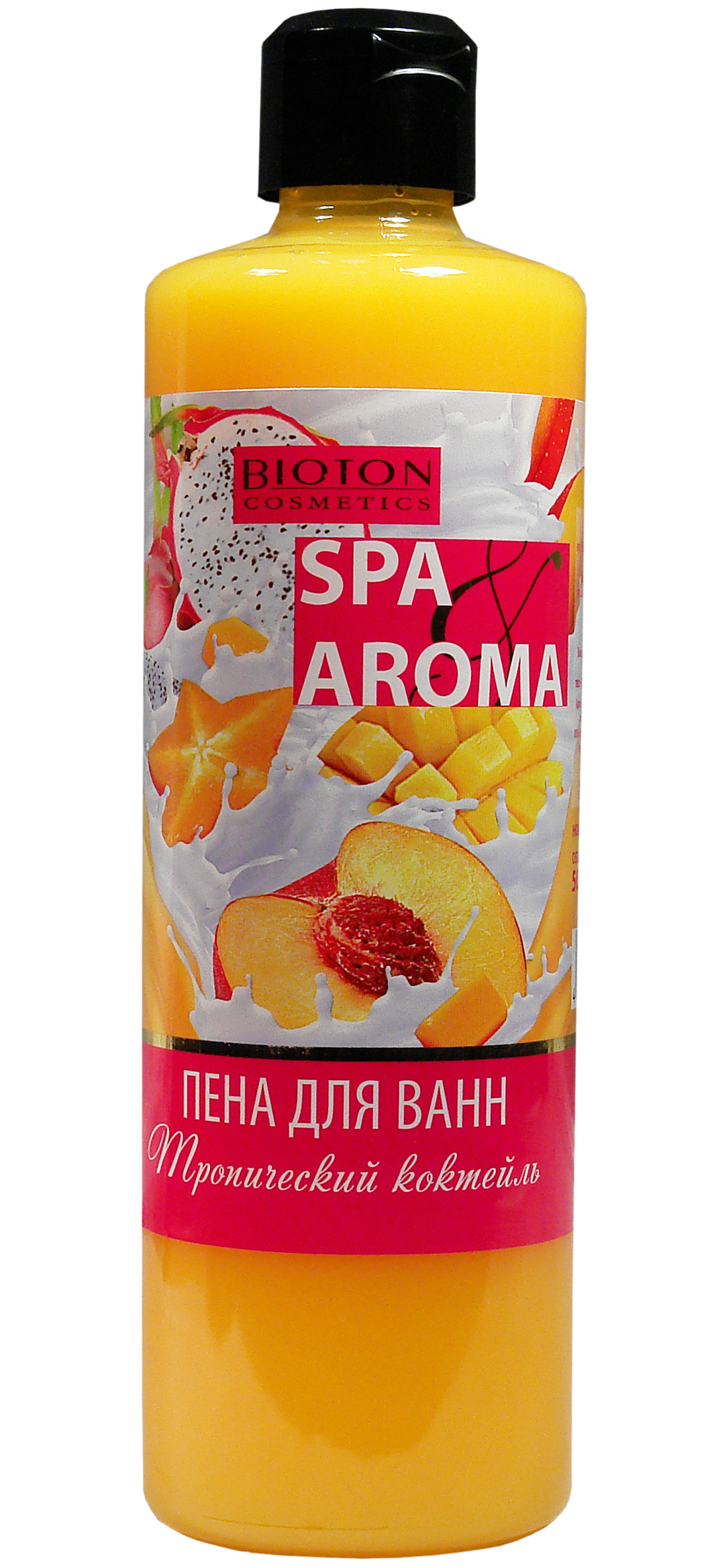 Bioton Cosmetics Spa & Aroma Tropical Cocktail Bath Foam, 500 mL