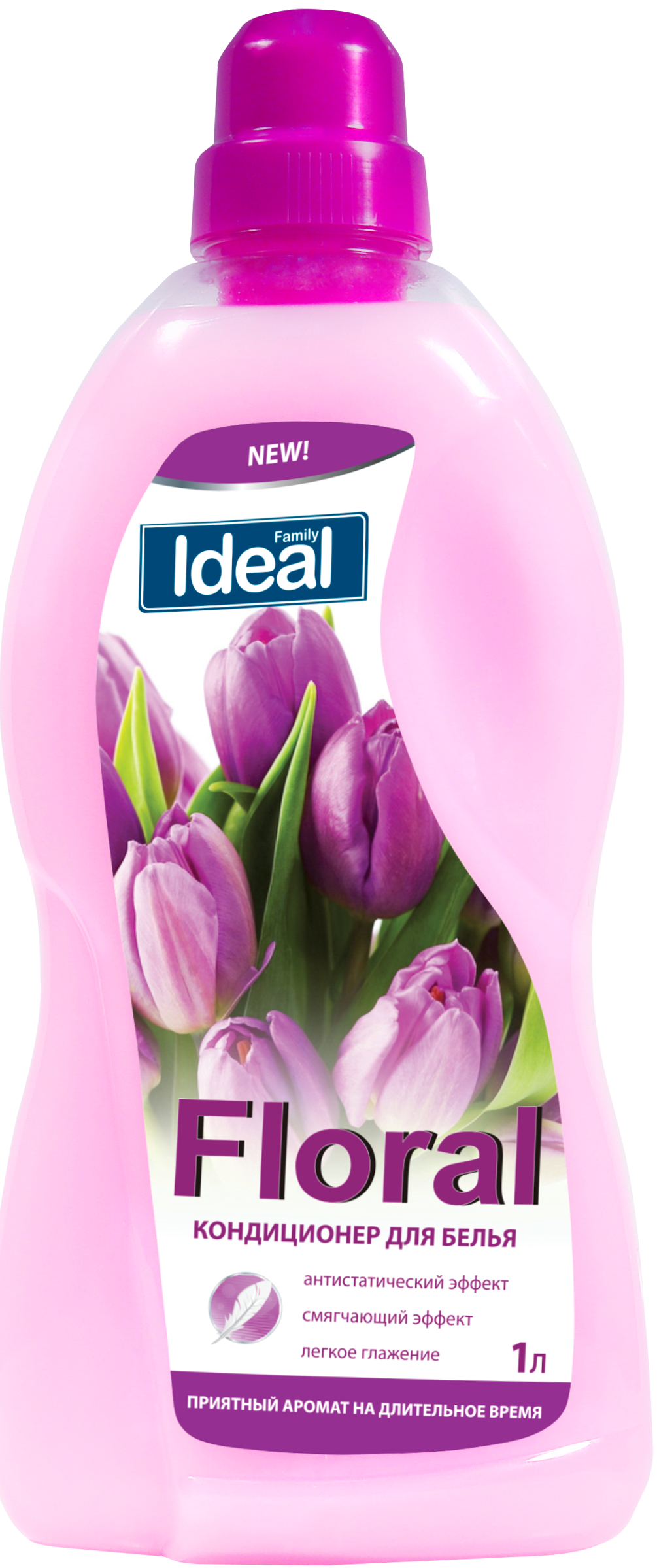Family Ideal Floral Fabric Softener, 1 L