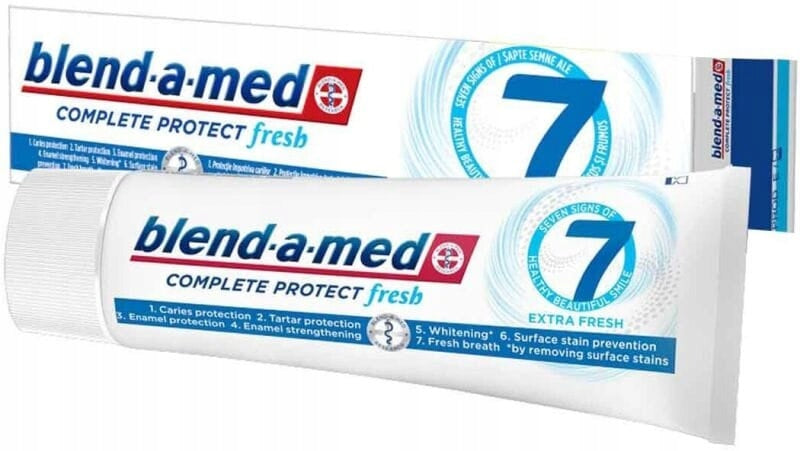 Blend-a-med Complete 7 Extra Fresh Toothpaste, 75 mL