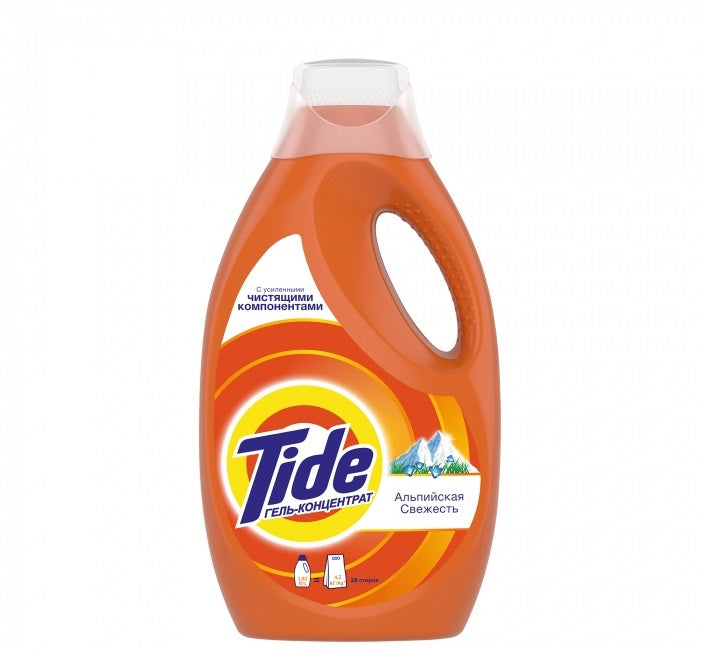 Tide Alpine Freshness Liquid Laundry Detergent, 1.82 L