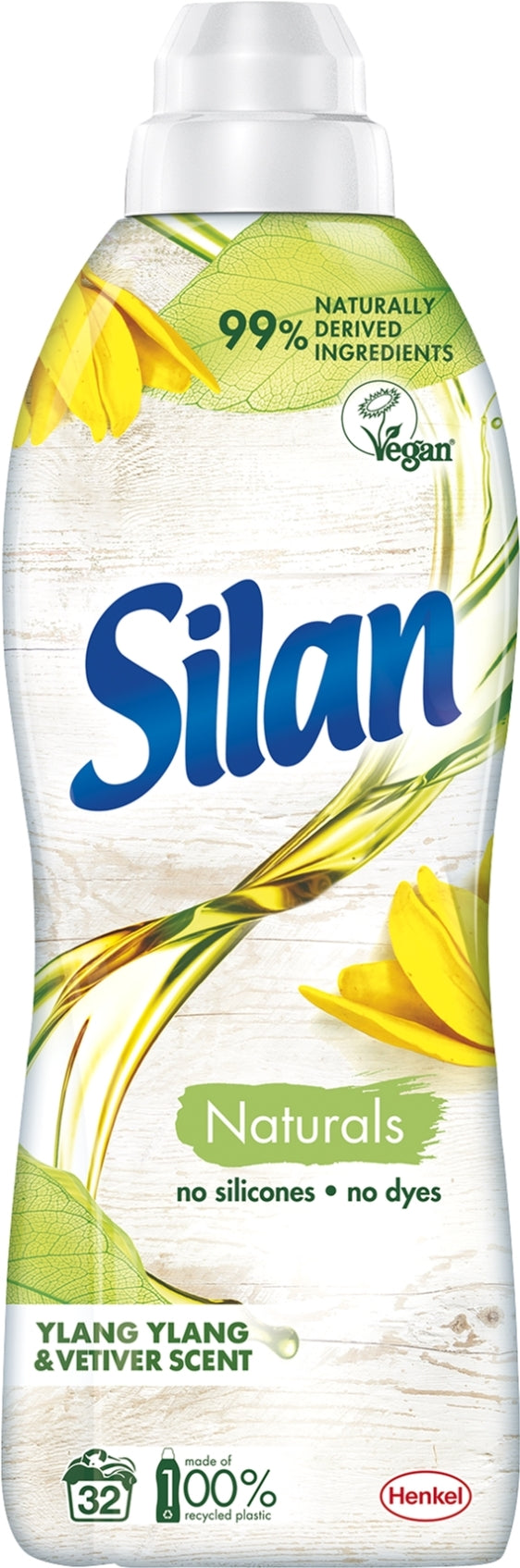 Silan Ylang-Ylang & Vetiver Fabric Softener, 800 mL