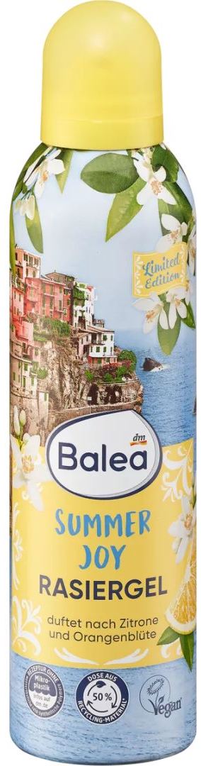 Balea Summer Joy Women's Shaving Gel, 200 mL