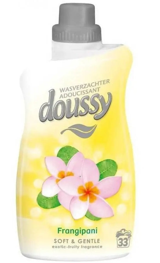 Doussy Frangipani Soft & Gentle Fabric Softener, 1 L