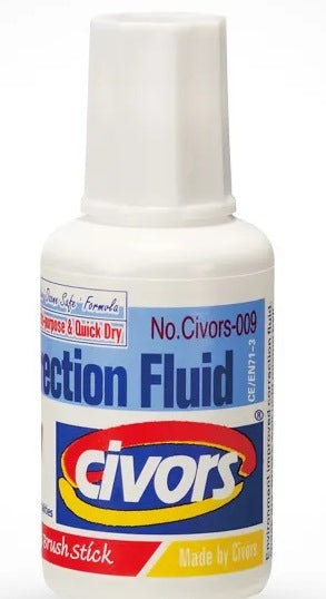 Civors 149 Correction Fluid with Brush