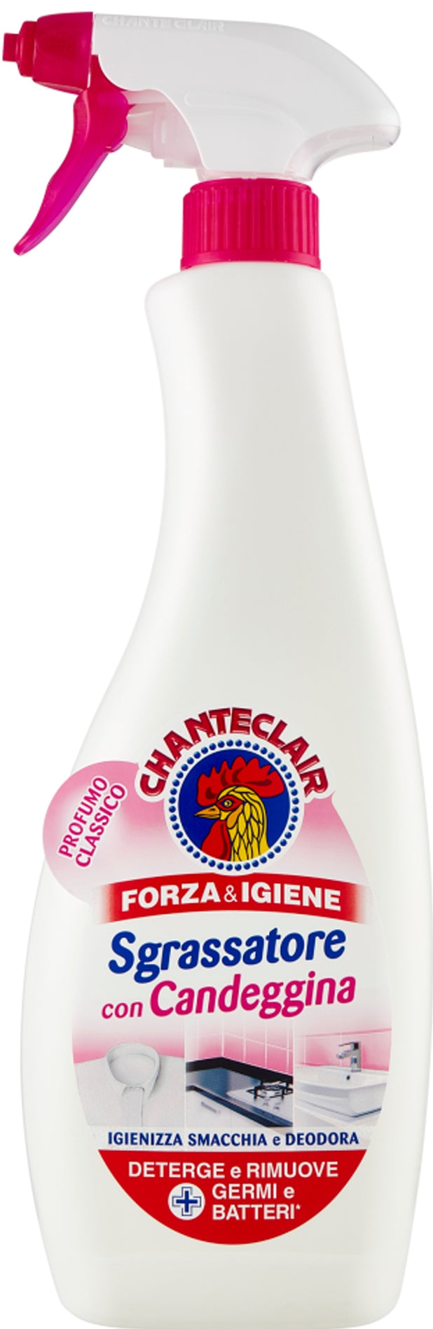 Chante Clair Con Candeggina All-Purpose Cleaner with Bleach Spray, 625 mL
