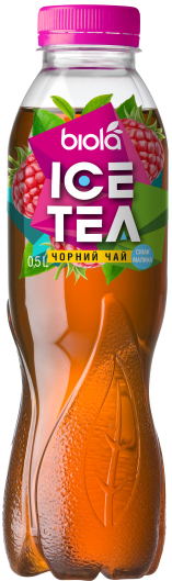 Biola Raspberry Iced Black Tea, 500 mL