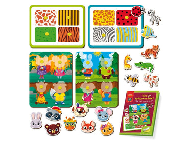 Vladi Toys VT1310-06 Whose Pattern? Where Does Each Face Go? Board Game - Image 2