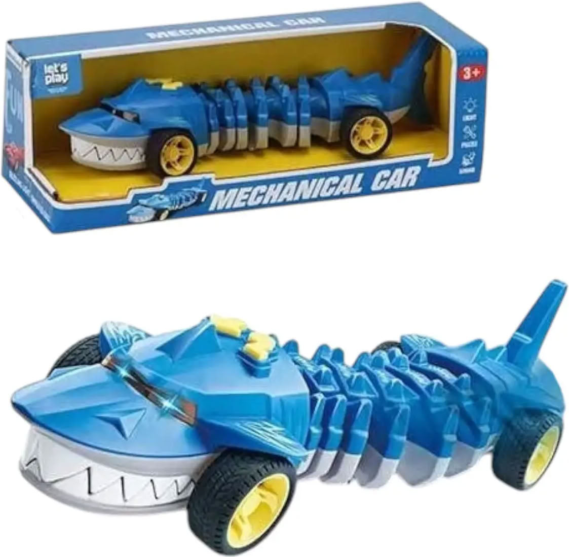 PD88-13 Shark Musical Toy Car in Box