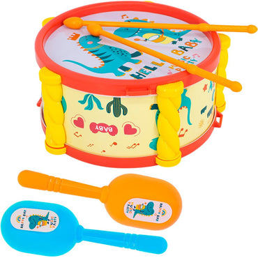 8838-13 Musical Instrument Set with Drum & Maracas in Bag - Image 2