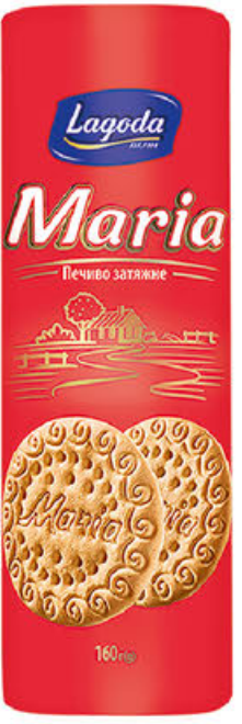 Lagoda Maria Hard Biscuits, 160 g