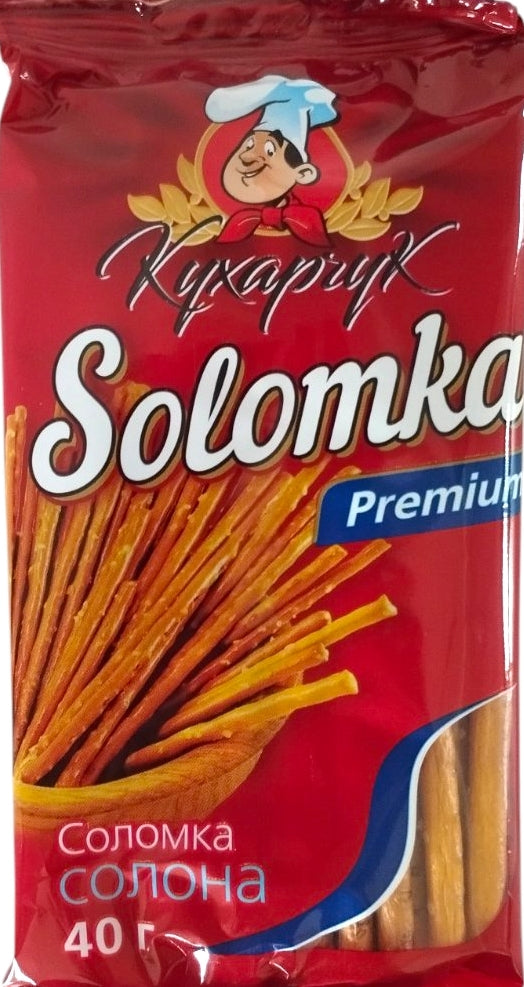 Kukharchuk Premium Salted Breadsticks, 40 g