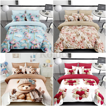 Koloco 06-594-20 Kids' 5D Flannel Twin Bedding Set - Image 2