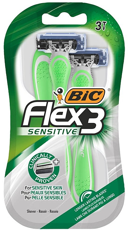 BIC Flex 3 Sensitive Razors, 3 pcs