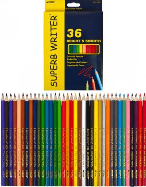 Marco 4100 Colored Pencils, 36 Colors