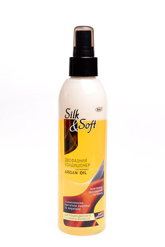 Viki Silk & Soft Instant-Action Two-Phase Conditioner with Argan Oil, 200 mL