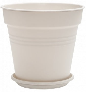 Aleana Gloria 114018 Flowerpot with Saucer, 18.5 x 18 cm, 3.1 L - Image 4