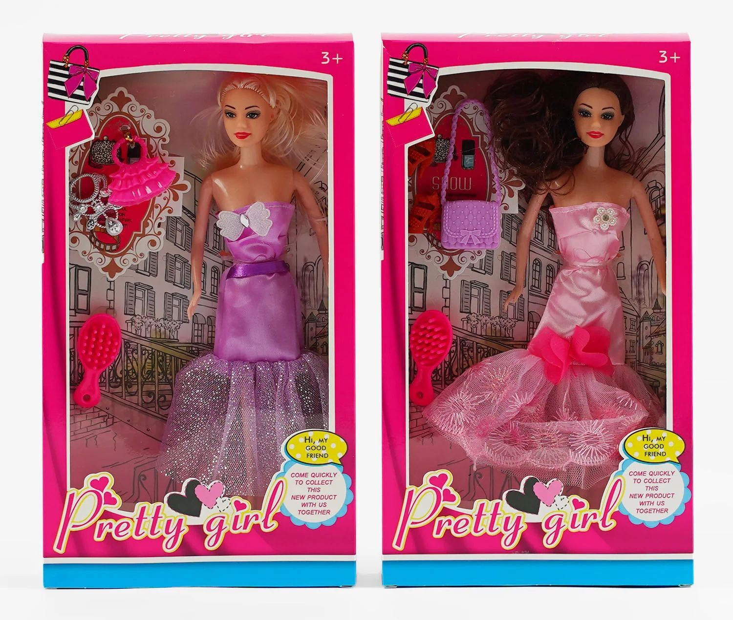 DYBB 16 Pretty Girl Doll with Accessories
