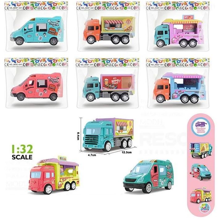 Pull-Back Toy Car JW 567-041 in Bag