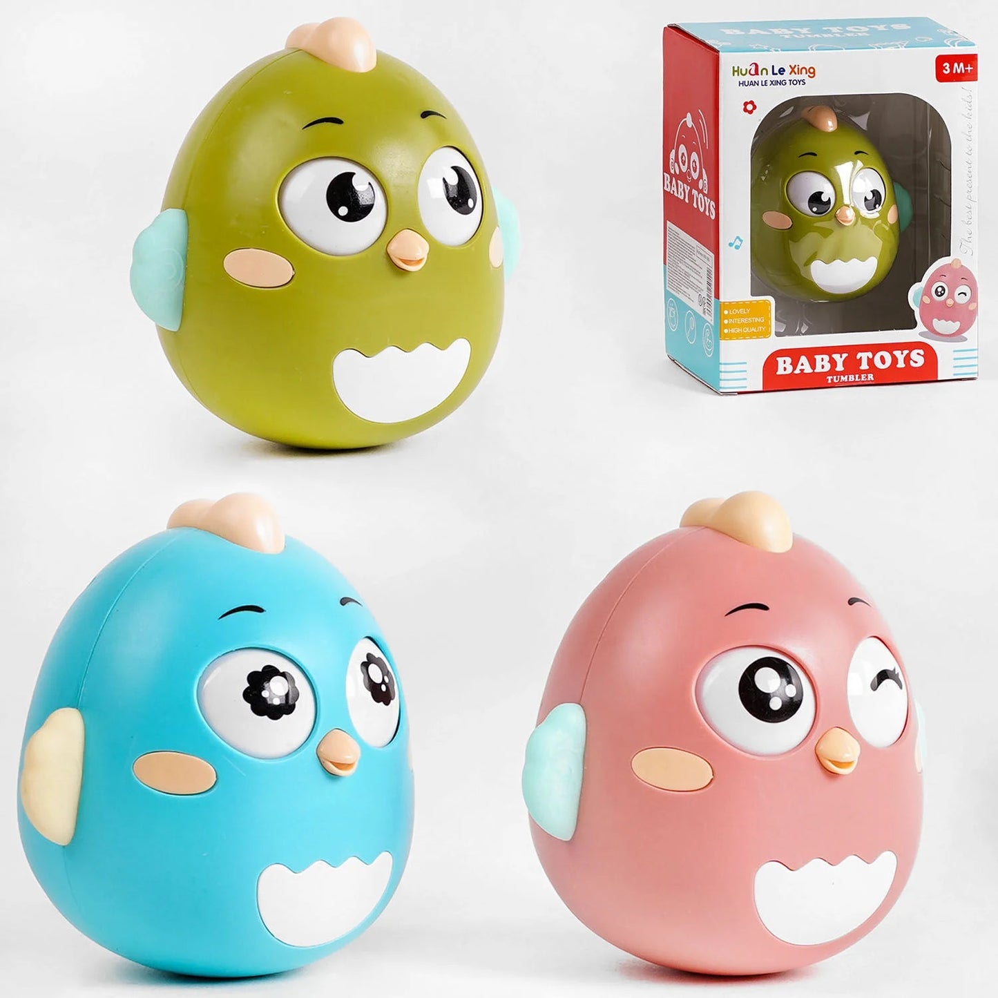 997-36B Chick Roly-Poly Toy in Box