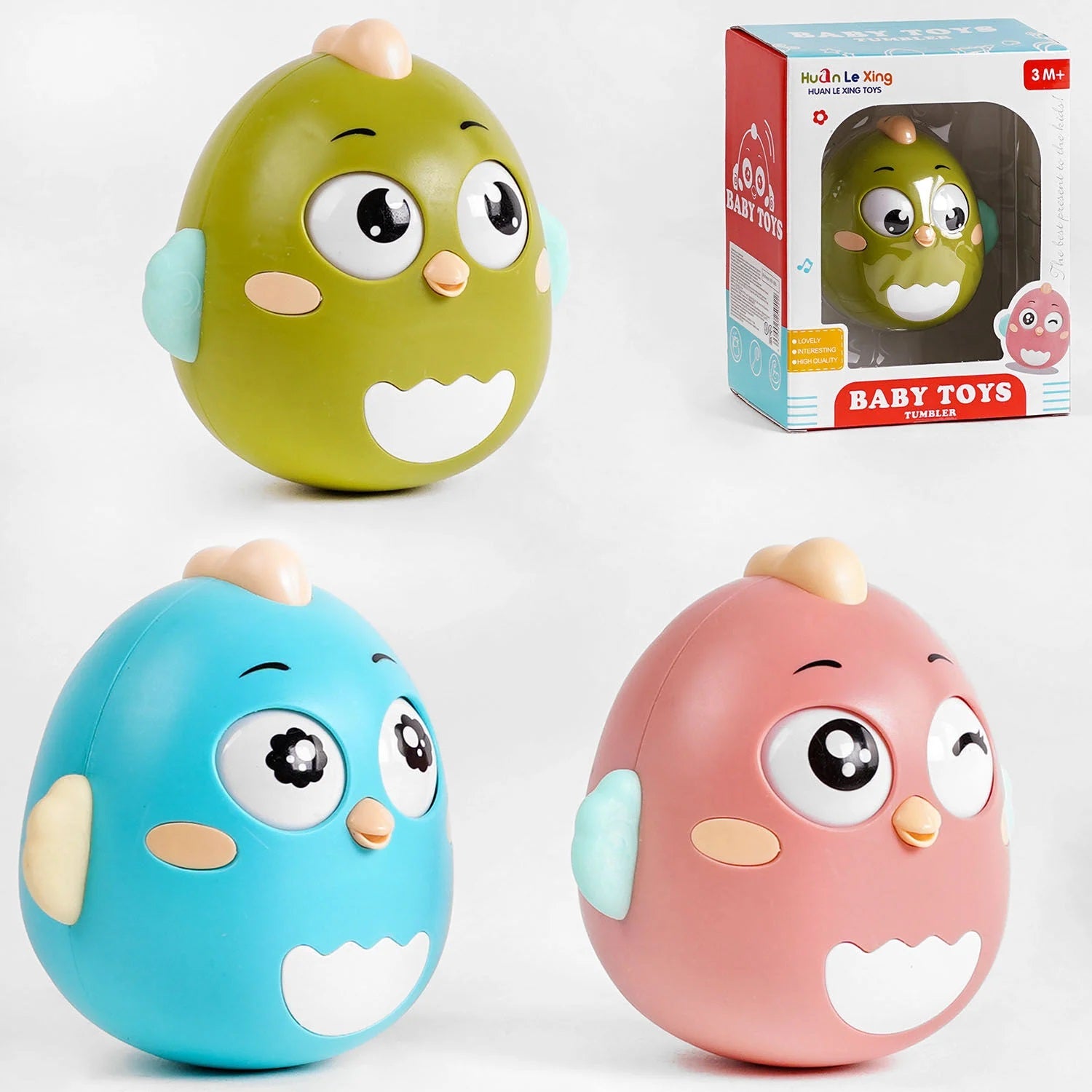 997-36B Chick Roly-Poly Toy in Box