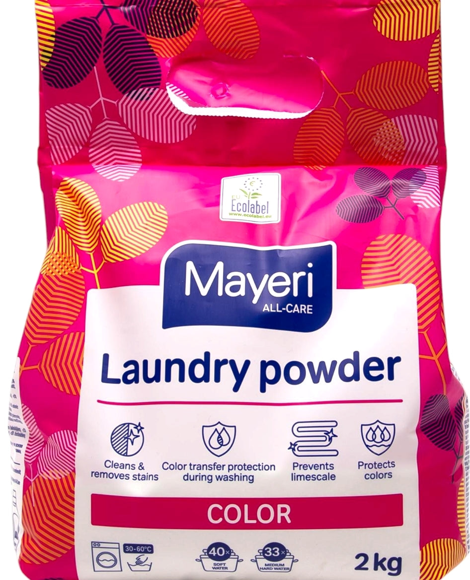 Mayeri Color Laundry Detergent Powder, 2 kg
