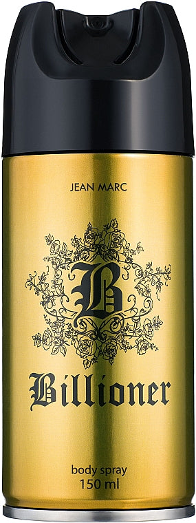 Jean Marc Billioner Men's Deodorant Spray, 150 mL