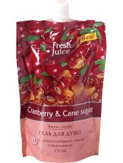 Fresh Juice Cranberry Shower Gel, 170 mL