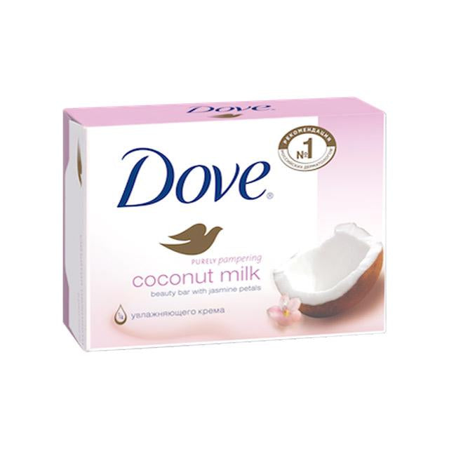 Dove Coconut Milk & Jasmine Petals Bar Soap, 135 g