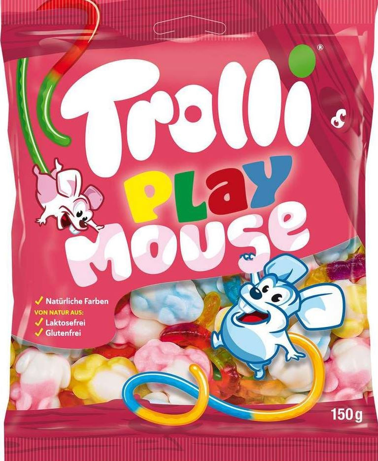 Trolli Play Mouse Gummy Candy, 150 g
