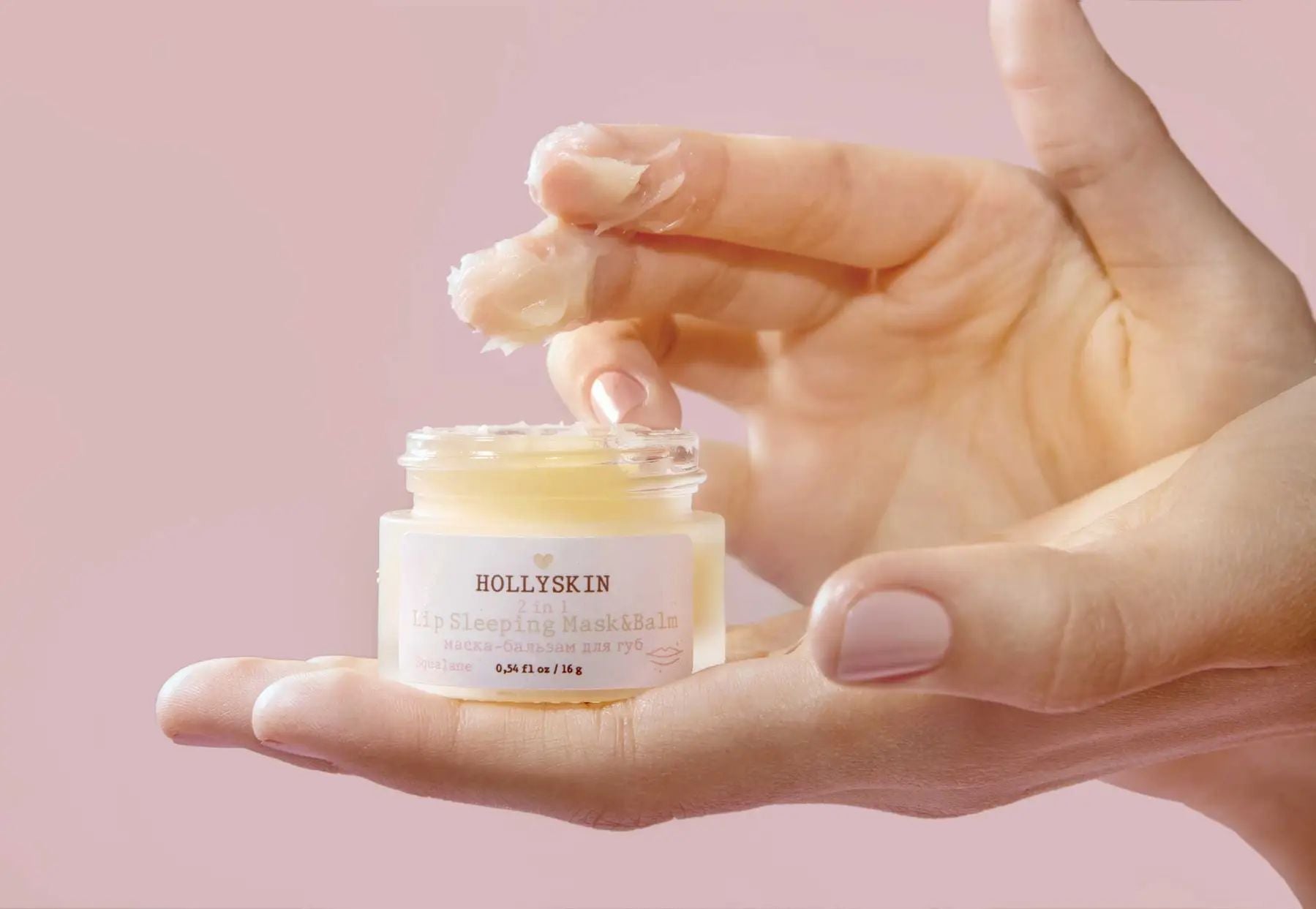 Hollyskin Restorative Lip Sleeping Mask & Balm, 16 g - Image 2