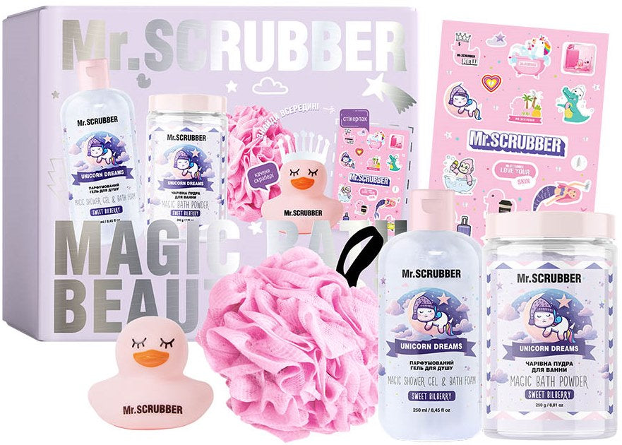 Mr. Scrubber Sweet Bilberry Kids' Gift Set