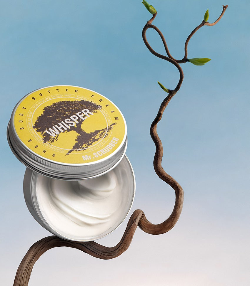 Mr. Scrubber Whisper Body Cream Butter, 150 mL - Image 2
